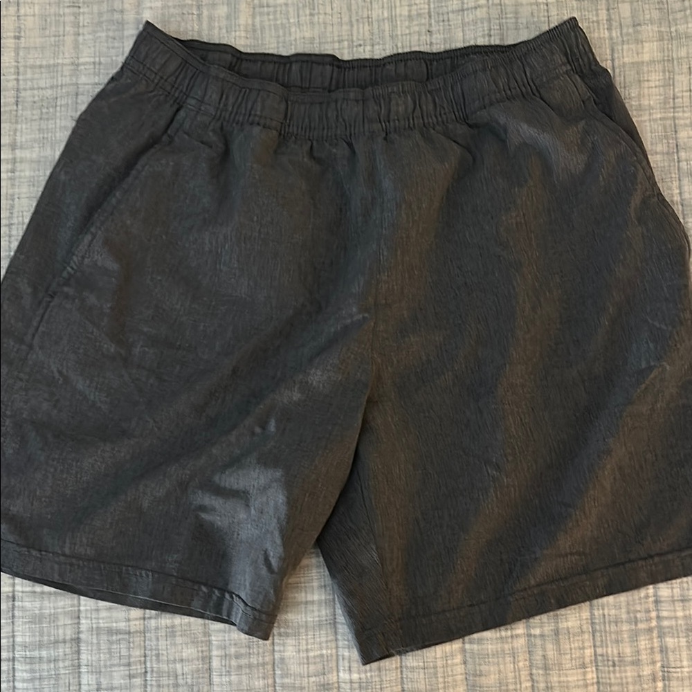 Layer 8 Black Athletic Shorts with Elastic Waistband